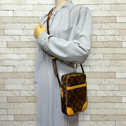 Louis Vuitton Danube Monogram Shoulder Bag Canvas M45266 Brown Women's LOUIS VUITTON