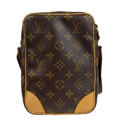 Louis Vuitton Danube Monogram Shoulder Bag Canvas M45266 Brown Women's LOUIS VUITTON