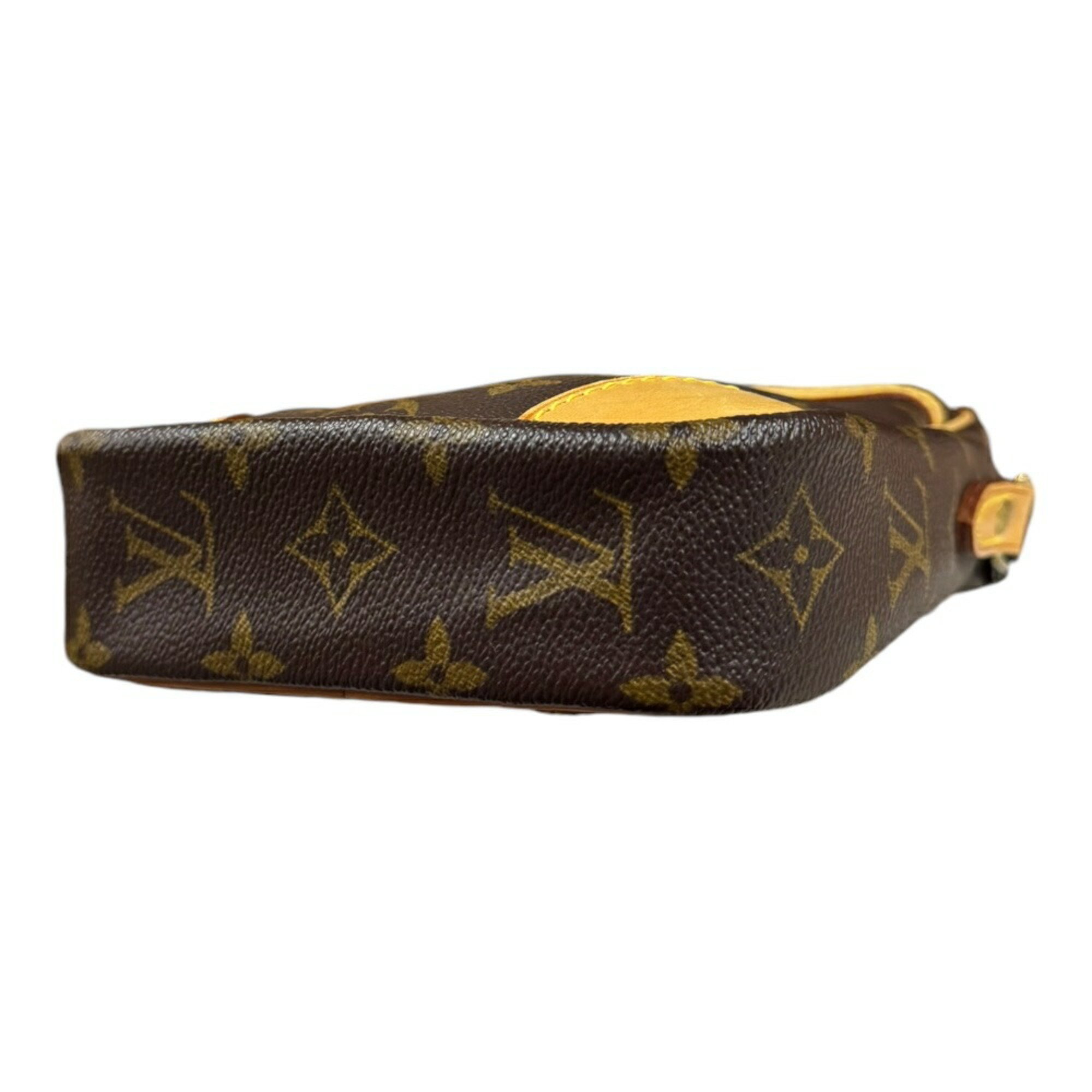 Louis Vuitton Danube Monogram Shoulder Bag Canvas M45266 Brown Women's LOUIS VUITTON