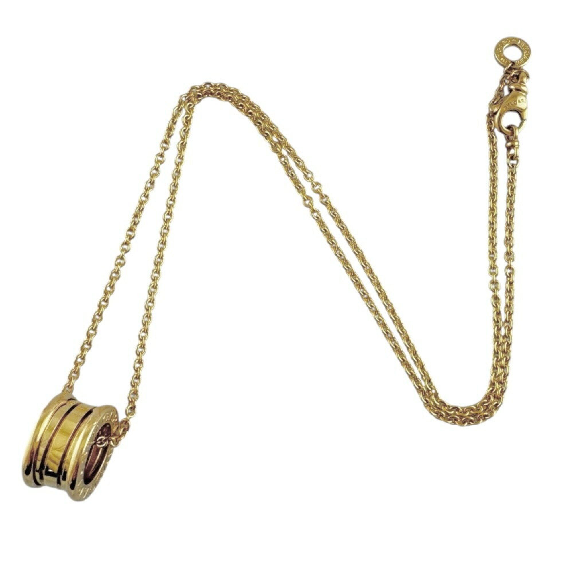 BVLGARI B-zero Necklace 18K Gold Women's