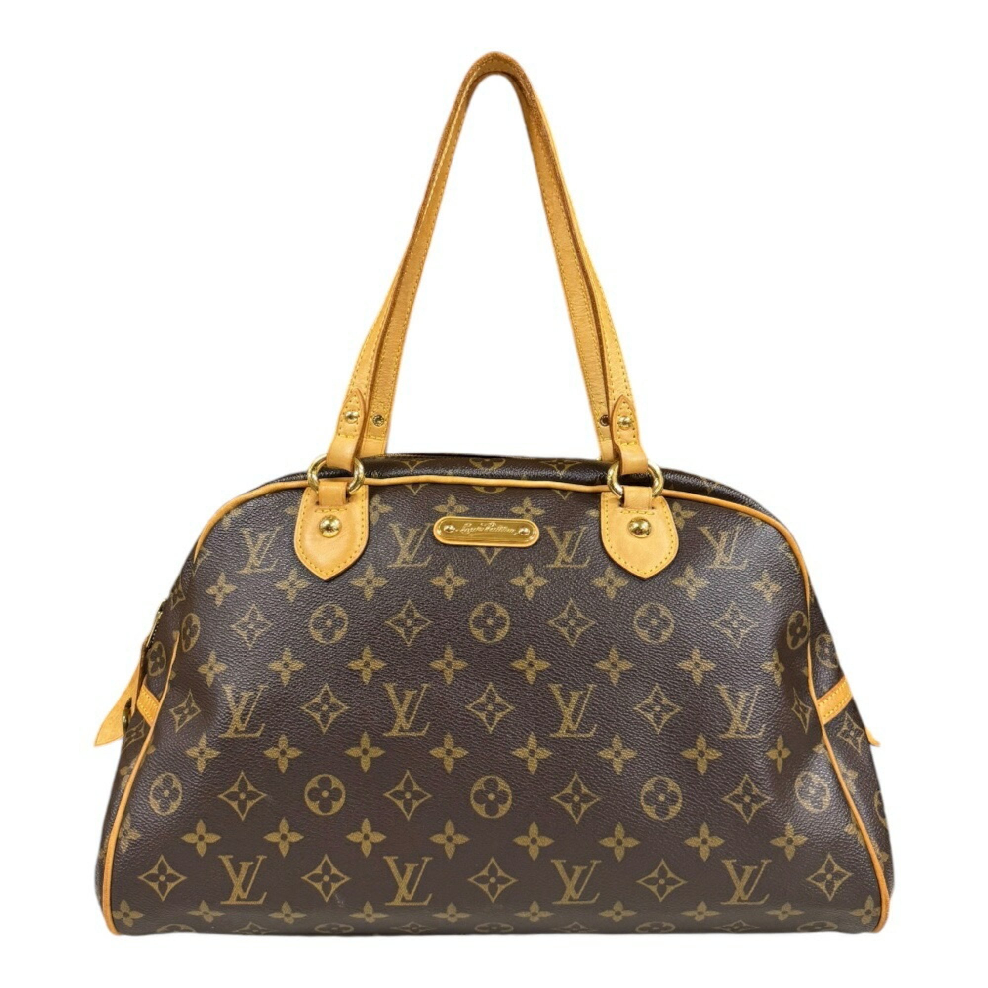 Louis Vuitton Montorgueil GM Monogram Shoulder Bag Canvas M95566 Brown Women's LOUIS VUITTON