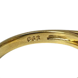 Christian Dior Ring, Size 10, 18k Gold, Diamond, Women's,