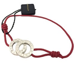 BVLGARI Bracelet 31098 BB Silver 925 Red