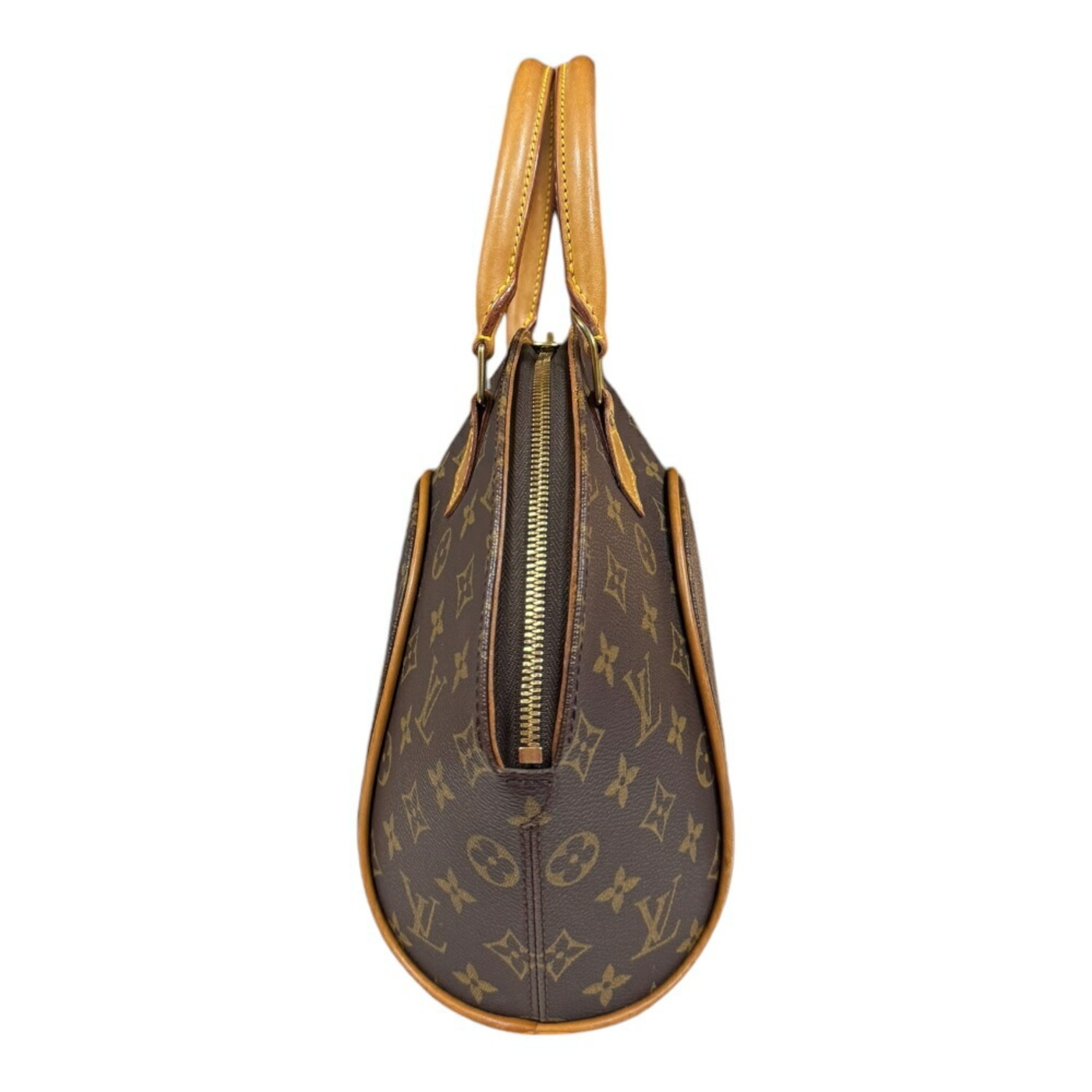 Louis Vuitton Ellipse PM Monogram Handbag Canvas M51127 Brown Women's LOUIS VUITTON