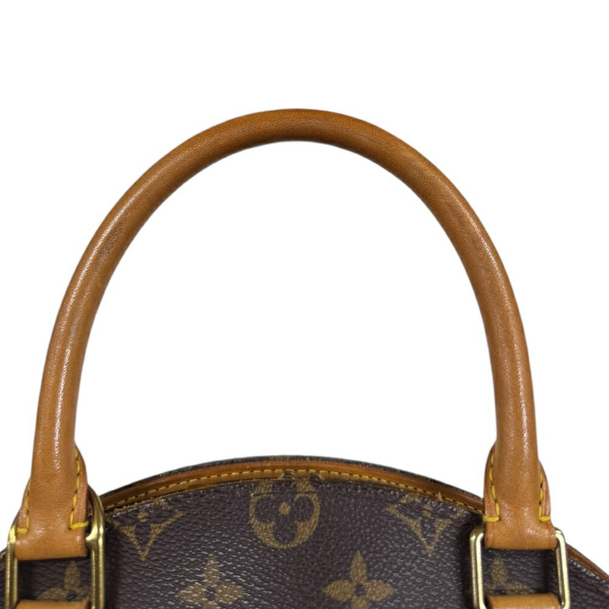 Louis Vuitton Ellipse PM Monogram Handbag Canvas M51127 Brown Women's LOUIS VUITTON