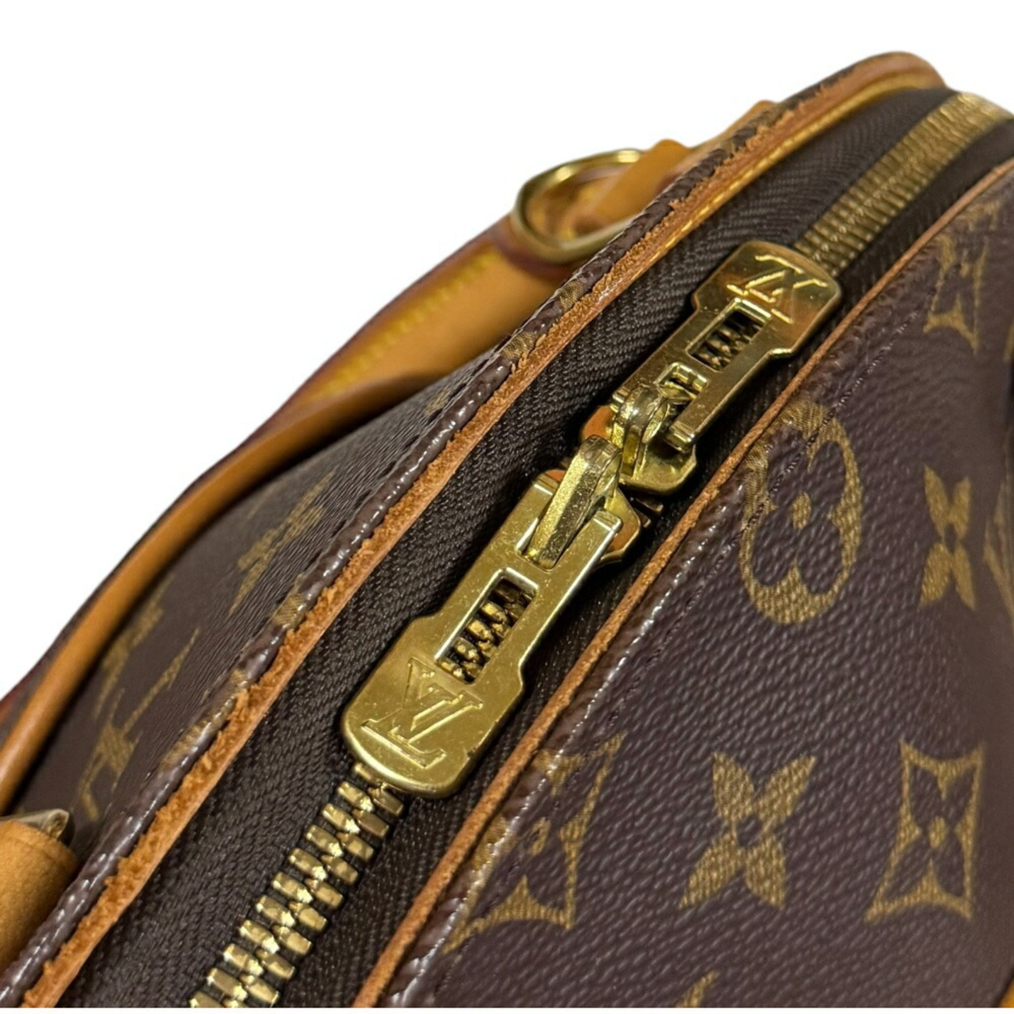 Louis Vuitton Ellipse PM Monogram Handbag Canvas M51127 Brown Women's LOUIS VUITTON