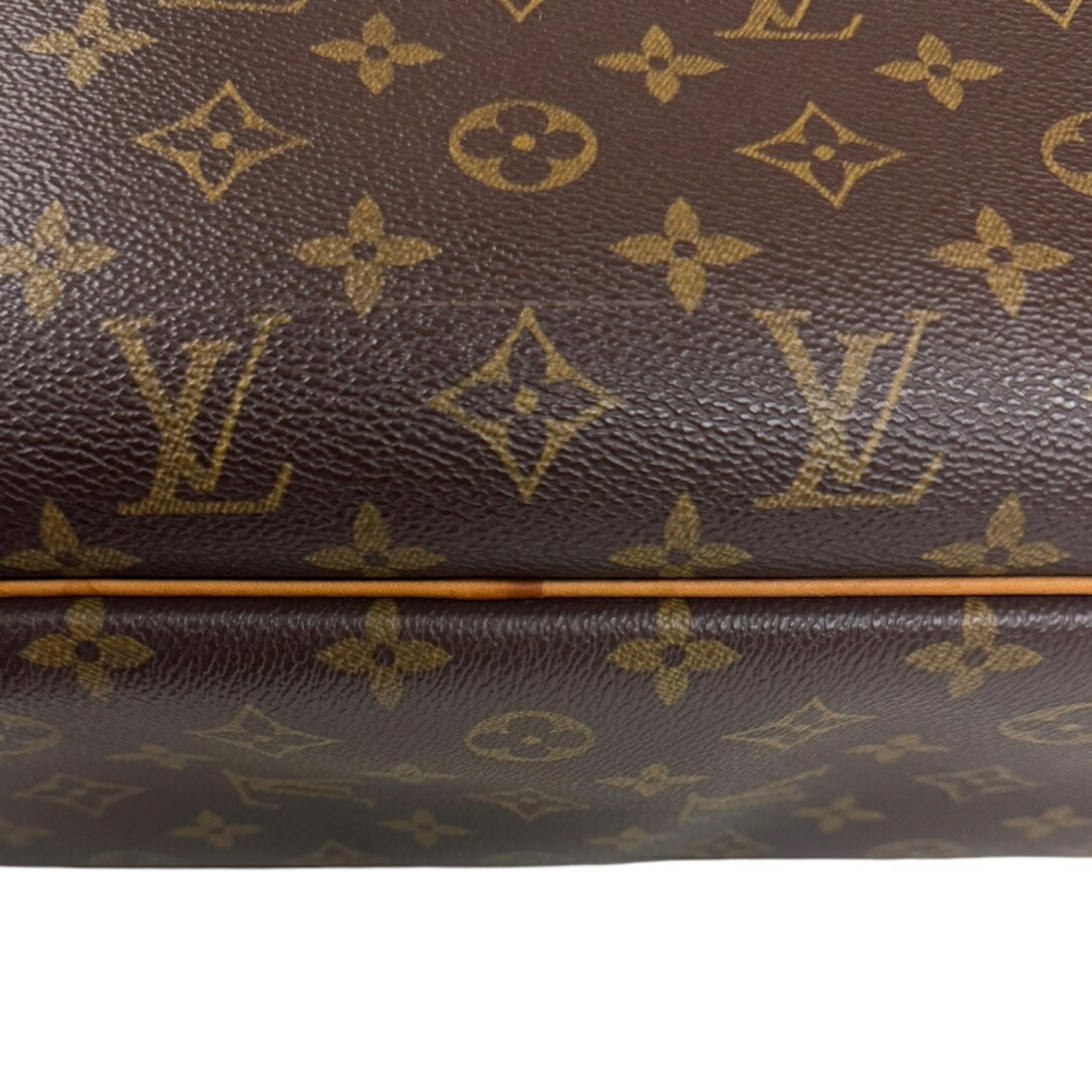 Louis Vuitton Deauville Monogram Handbag Canvas M47270 Brown Women's LOUIS VUITTON