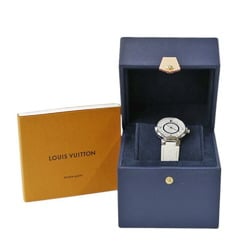 Louis Vuitton Tambour Watch, Stainless Steel Q13MJ Quartz, Women's, LOUIS VUITTON, 8P Diamond Monogram