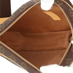 Louis Vuitton Pochette Ganjou Monogram Body Bag Canvas M51870 Brown Men's LOUIS VUITTON