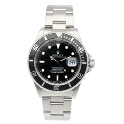 Rolex Submariner Date Oyster Perpetual Watch Stainless Steel 16610 Automatic Men's ROLEX T-Serial 1996 Model Overhauled