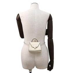 Valextra Body Bag Iside Belt Calf Leather V3E61 White