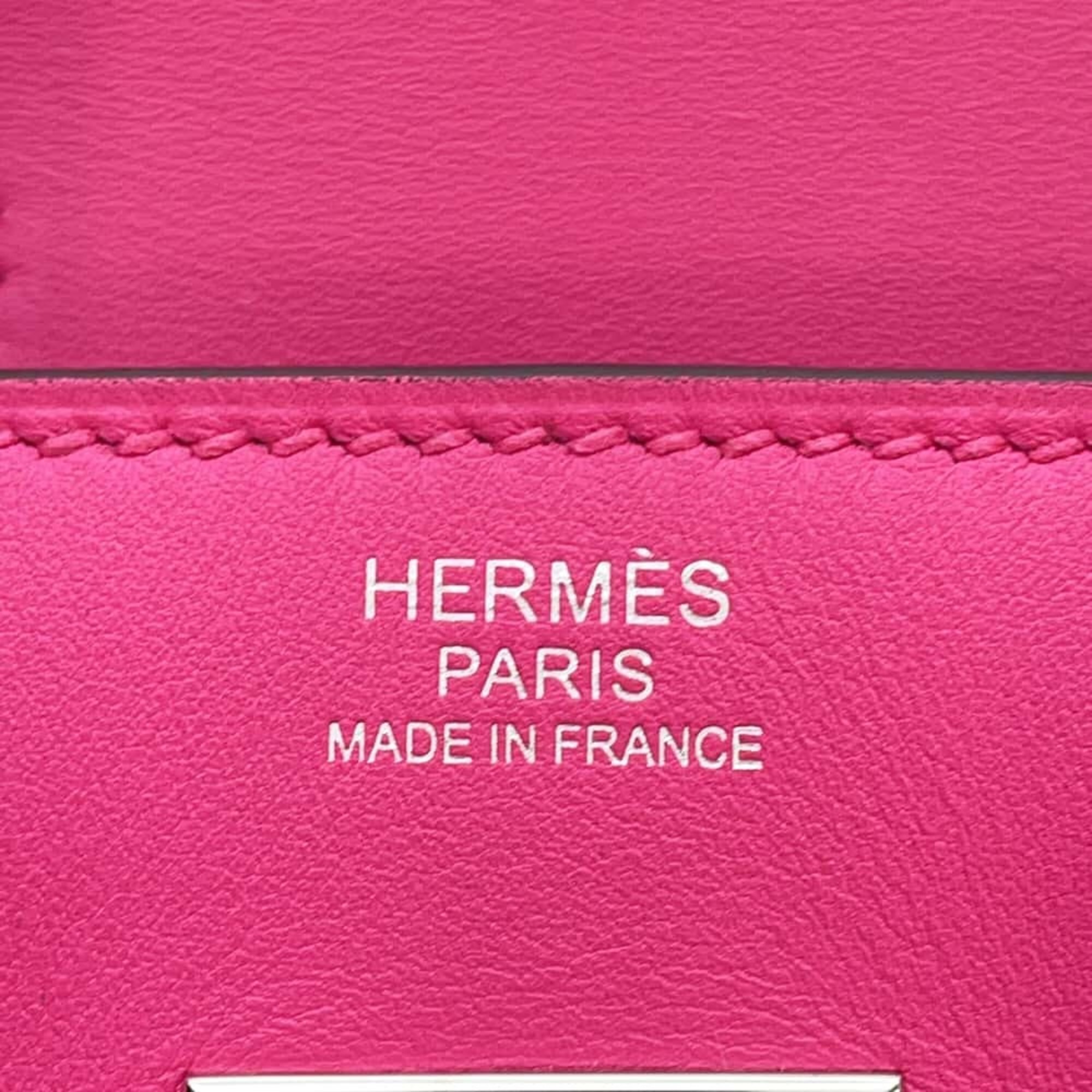 Hermes Birkin 30 Rose Shocking Swift Y Stamp HERMES Handbag