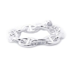 Hermes Bracelet Chaine d'Ancre TGM 10 links SV925 Silver HERMES