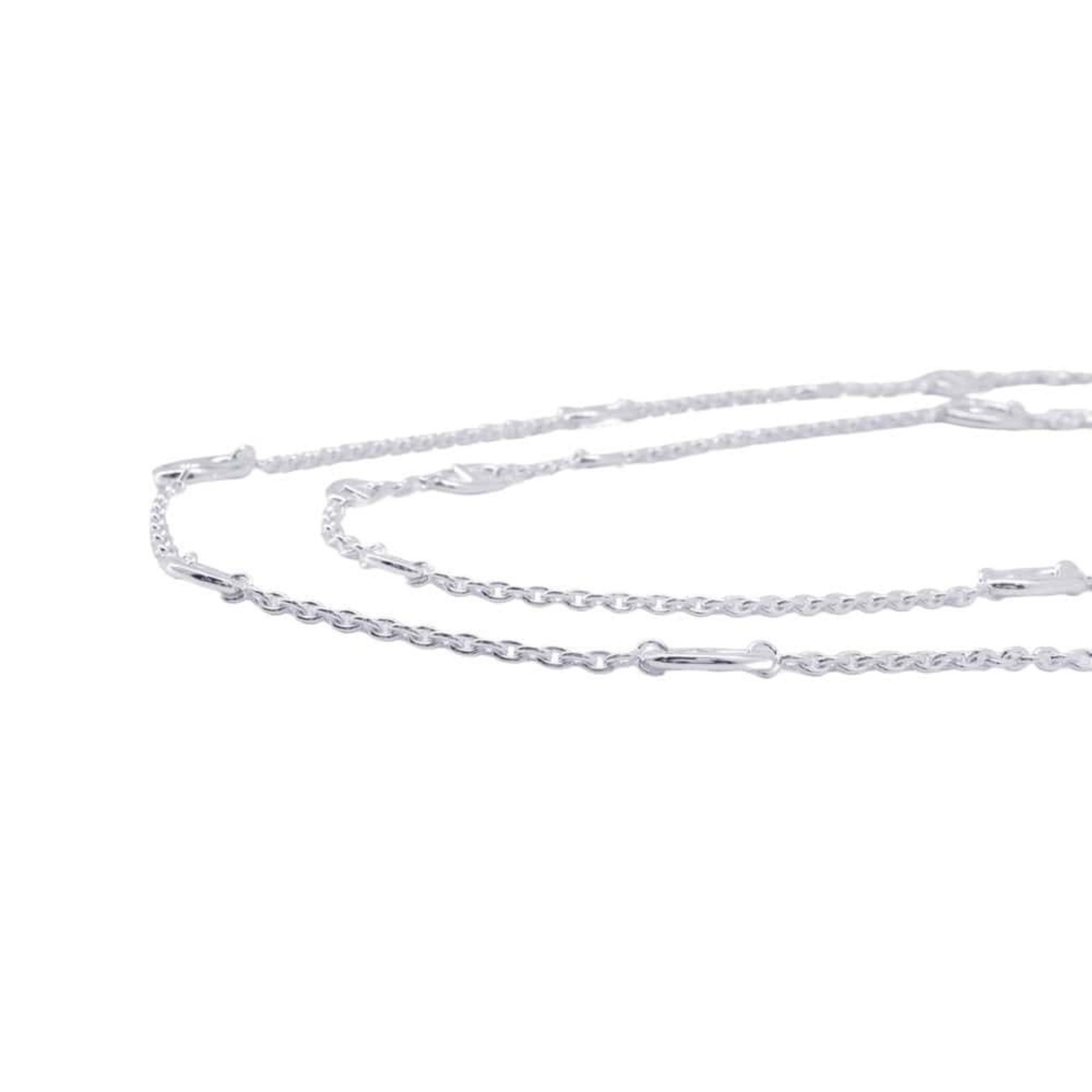 Hermes Necklace Chaine d'Ancre Farandoule 160 SV925 Silver HERMES