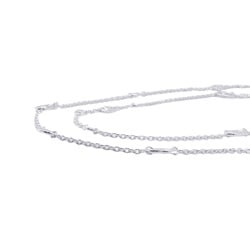 Hermes Necklace Chaine d'Ancre Farandoule 160 SV925 Silver HERMES