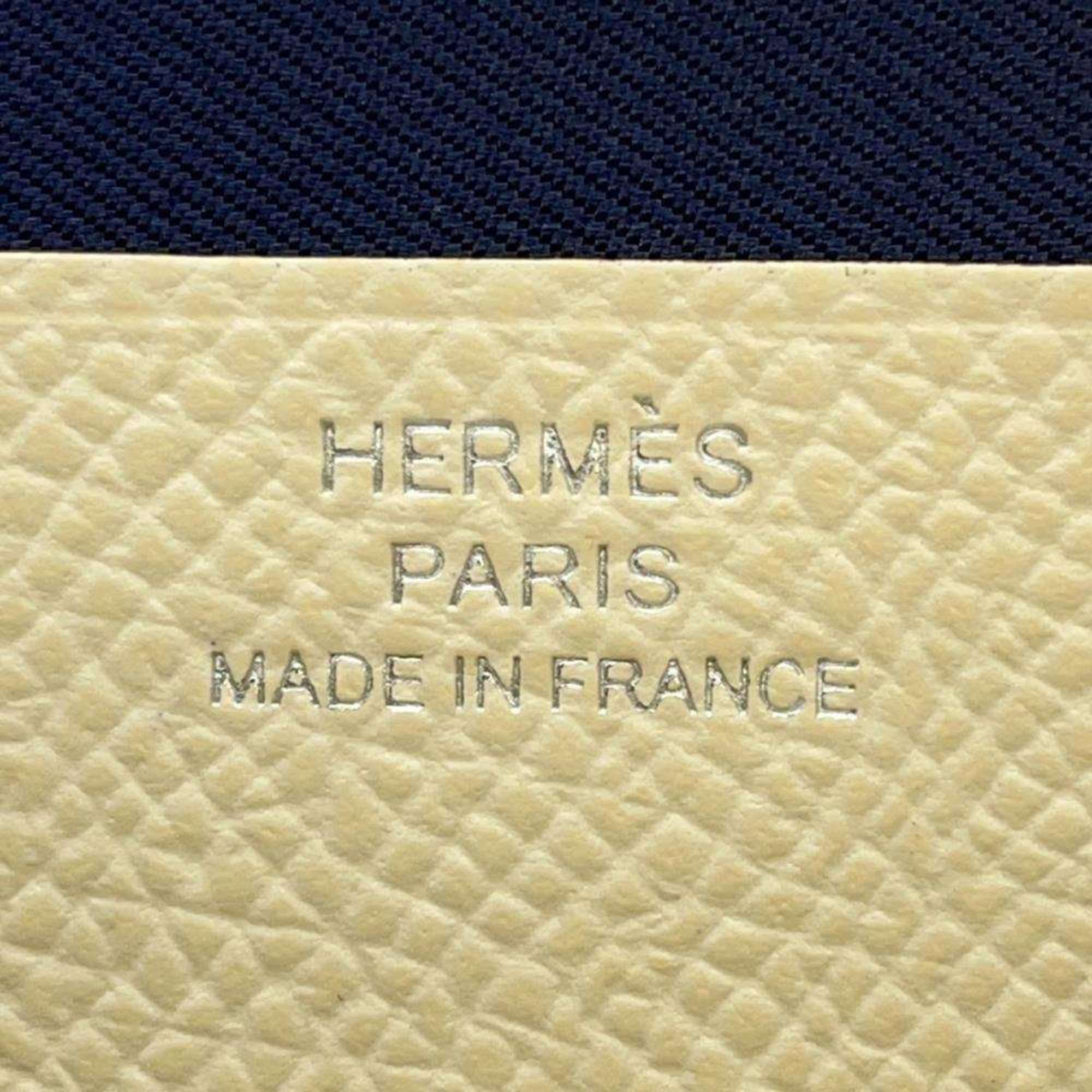 Hermes Shoulder Wallet Nouveau To Go Nata Epson Swift U Engraved