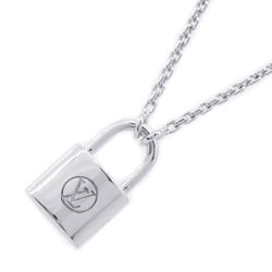 Louis Vuitton Necklace Pendant Lockit SV925 Silver Q93559 LOUIS VUITTON