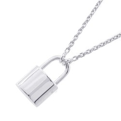 Louis Vuitton Necklace Pendant Lockit SV925 Silver Q93559 LOUIS VUITTON