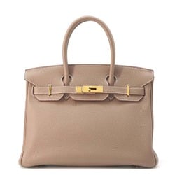 Hermes Birkin 30 Etoupe Togo U Stamp HERMES Handbag