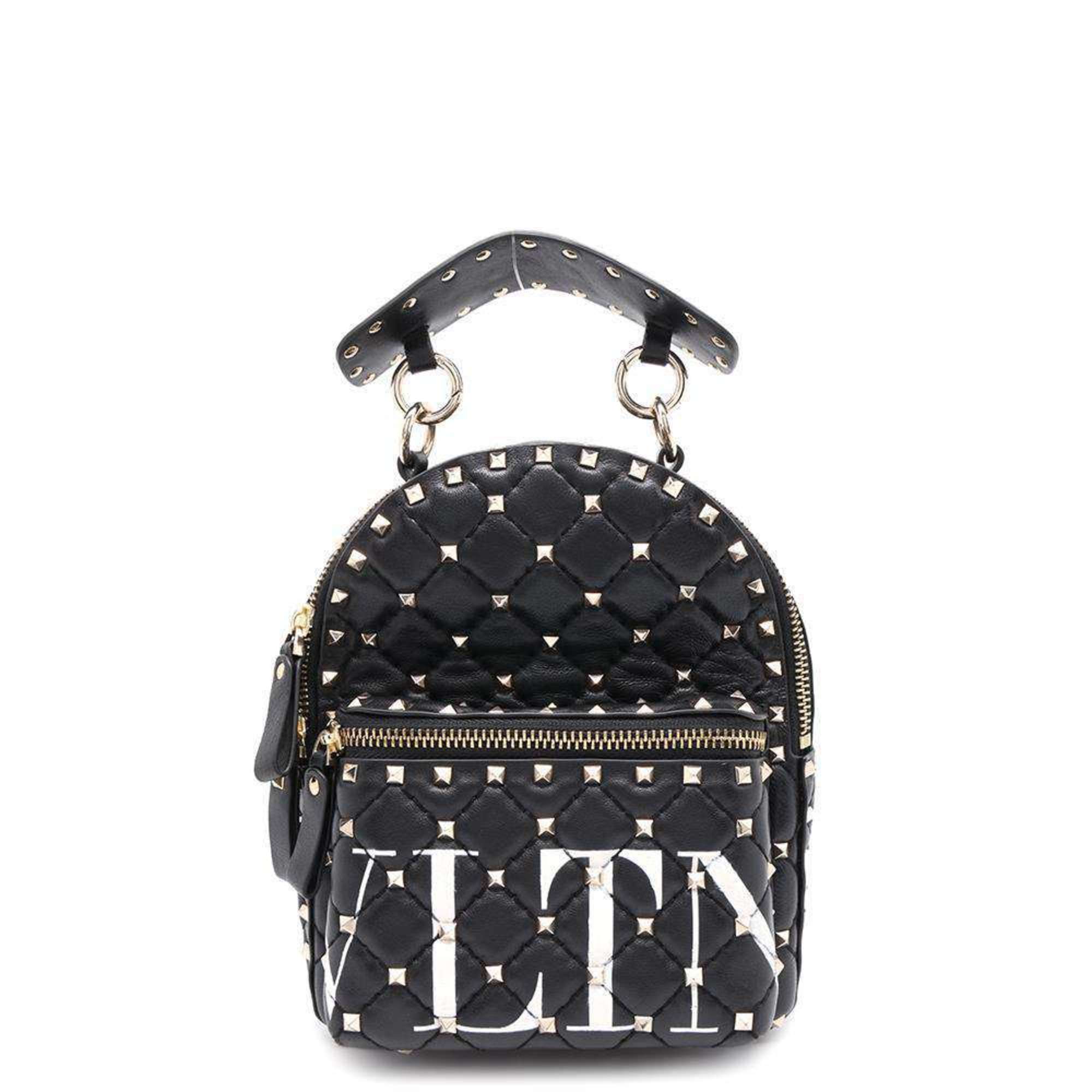 Valentino Backpack VLTN Rockstud VALENTINO Black