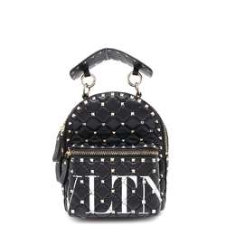 Valentino Backpack VLTN Rockstud VALENTINO Black