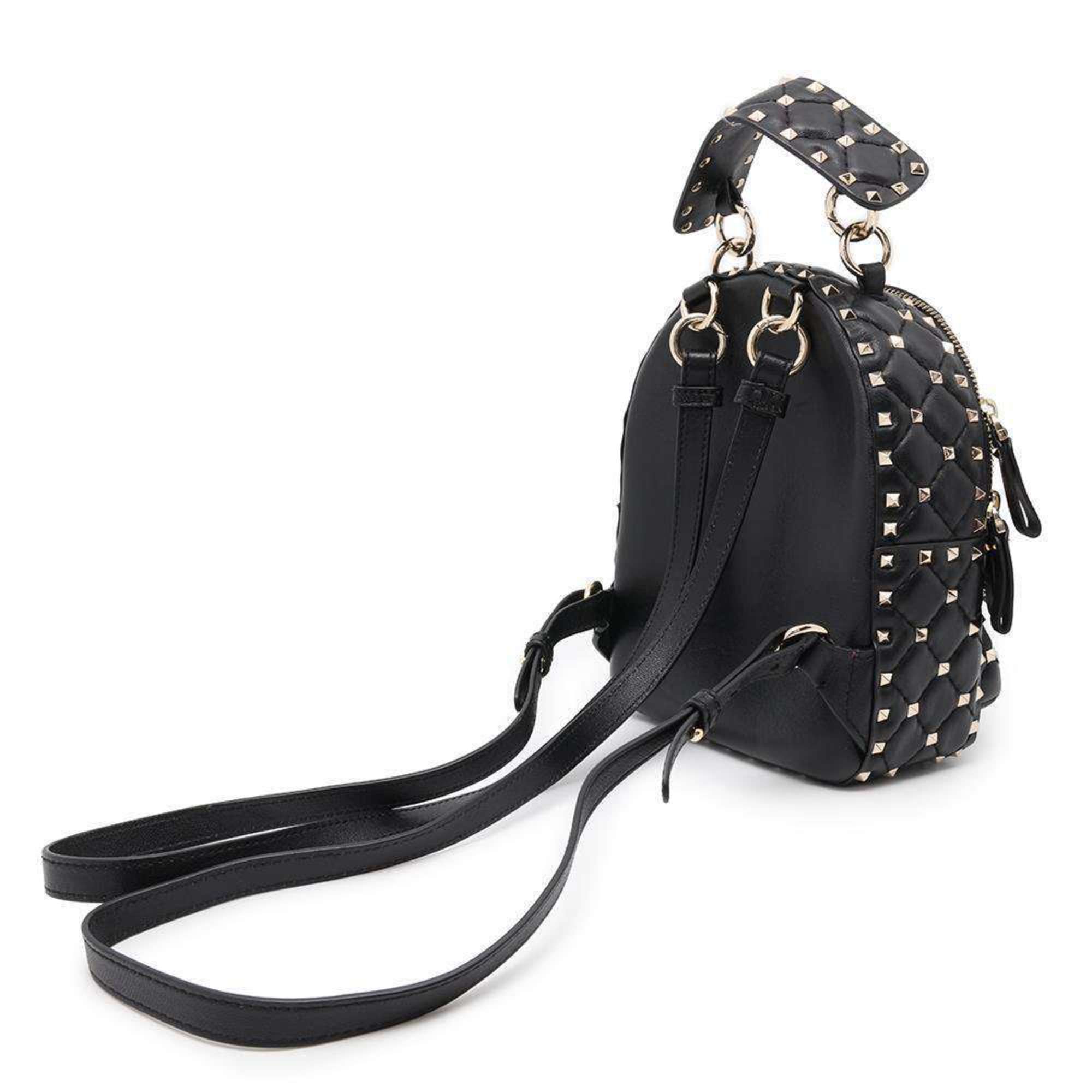 Valentino Backpack VLTN Rockstud VALENTINO Black