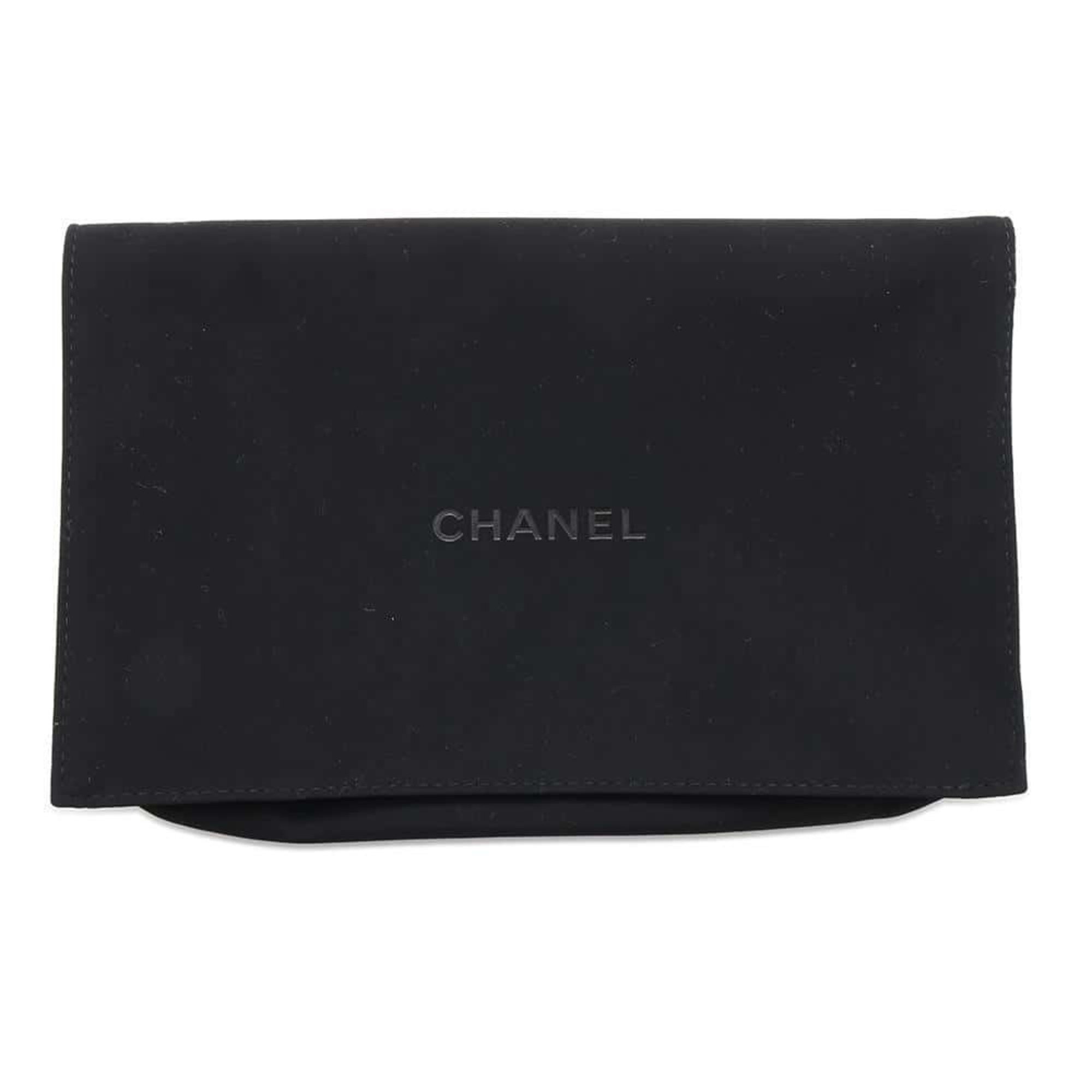 Chanel Chain Wallet Classic Matelasse Coco Mark Caviar Skin AP0250 CHANEL Black