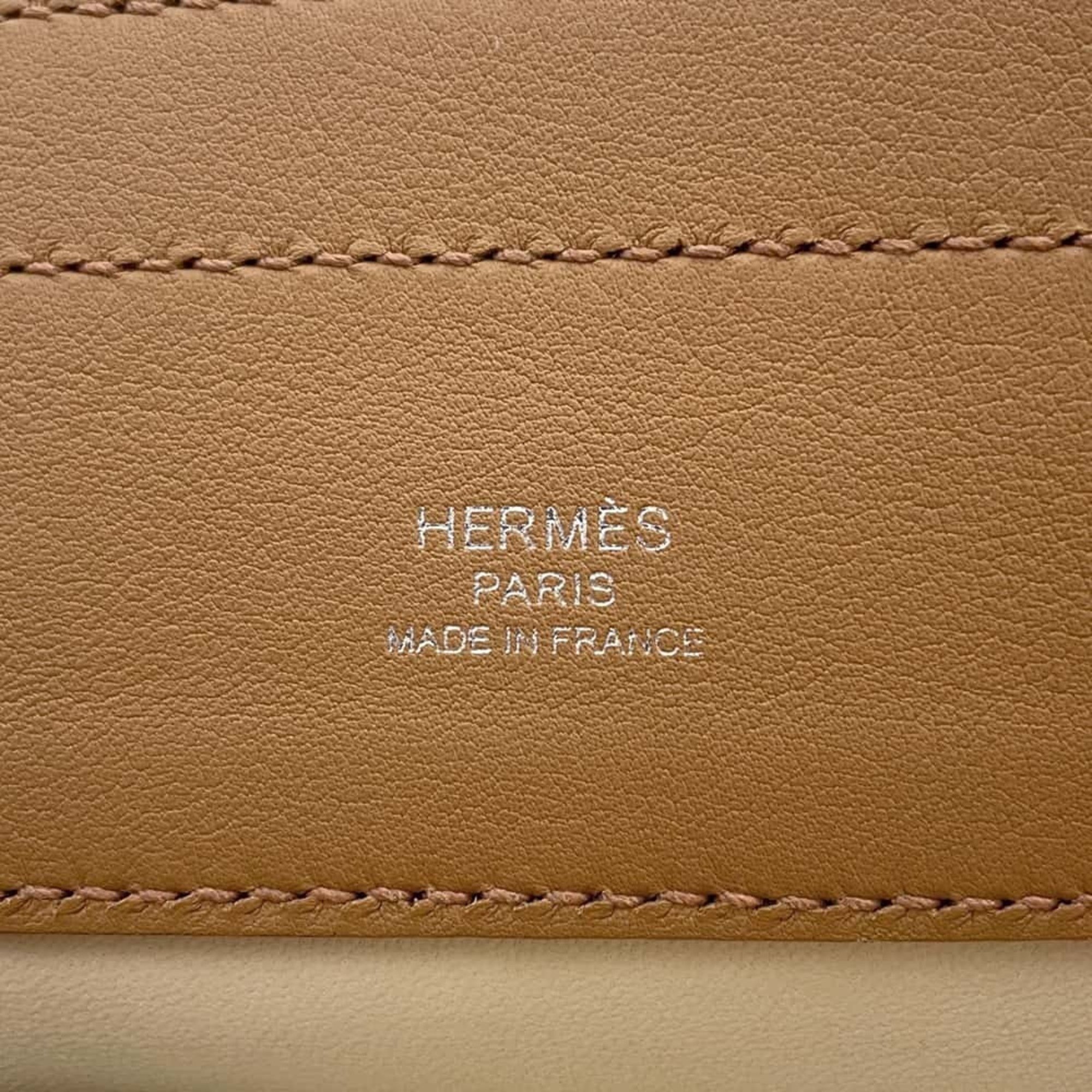 Hermes Shoulder Bag Sac Aline Beton Chai Swift U Engraved