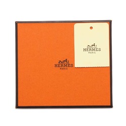 Hermes Wallet/Coin Case Bastia Etoupe Togo □L Stamp HERMES Chevre