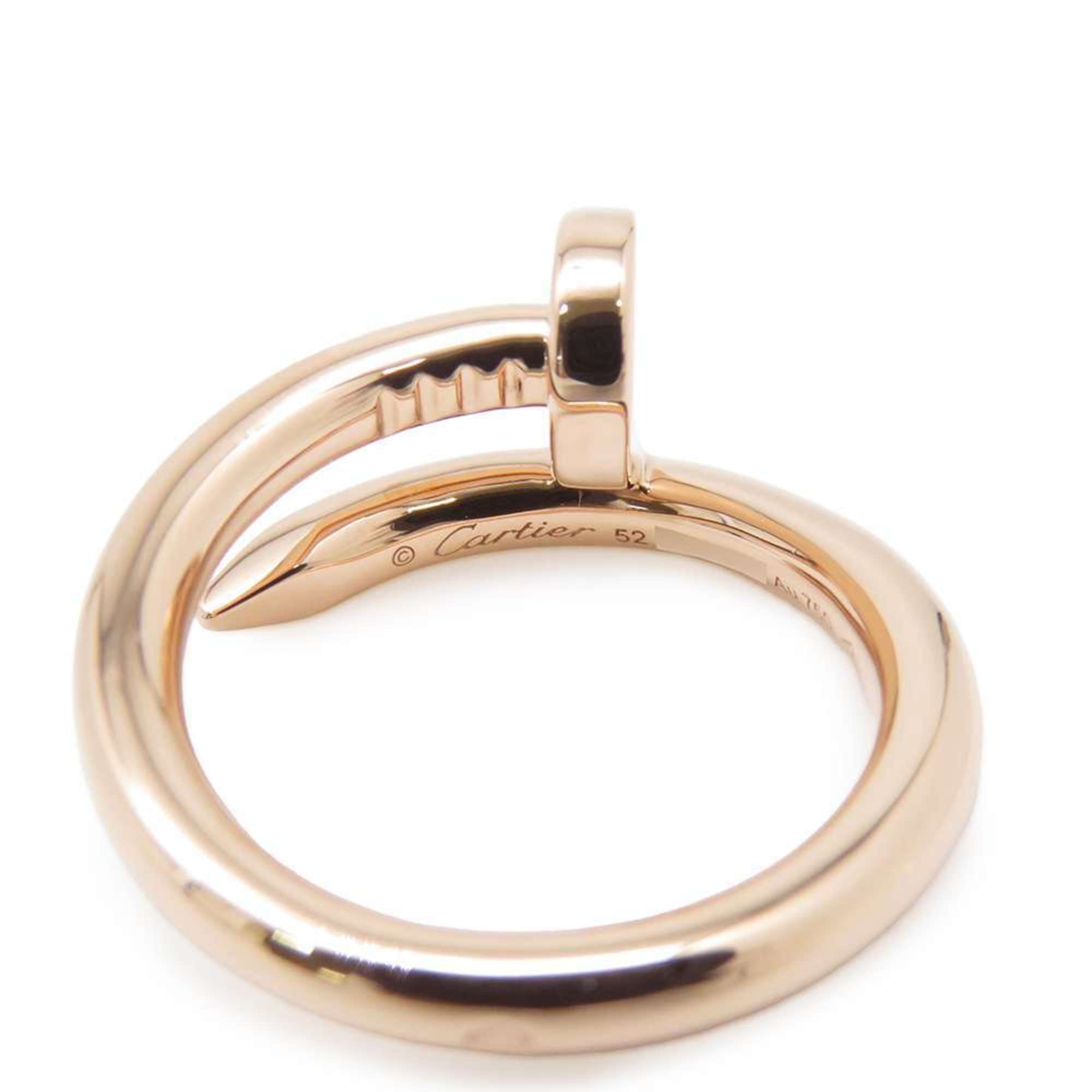 Cartier Ring Juste un Clou K18PG Pink Gold Size 52 B4092500