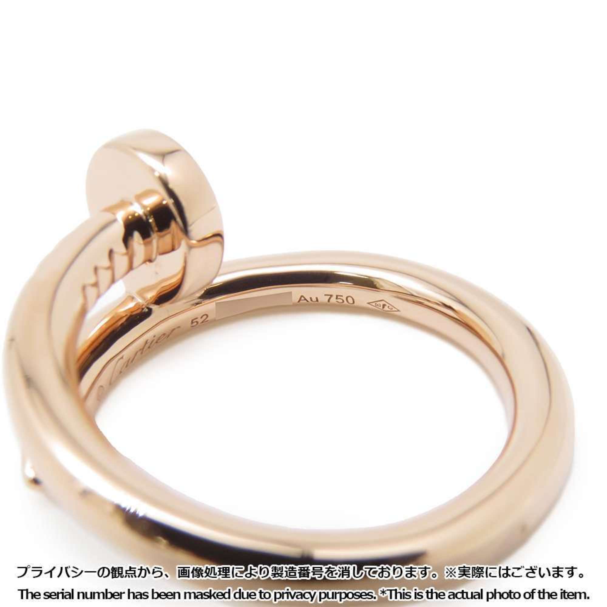 Cartier Ring Juste un Clou K18PG Pink Gold Size 52 B4092500