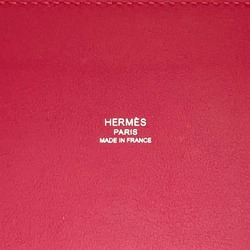 Hermes Tote Bag H. En Vie PM Raspberry Swift Toile H Z Stamped 2way Shoulder