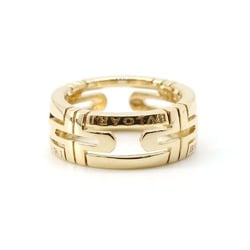 BVLGARI Ring Parentesi Small K18YG Yellow Gold Size 51