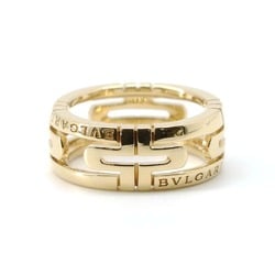 BVLGARI Ring Parentesi Small K18YG Yellow Gold Size 51