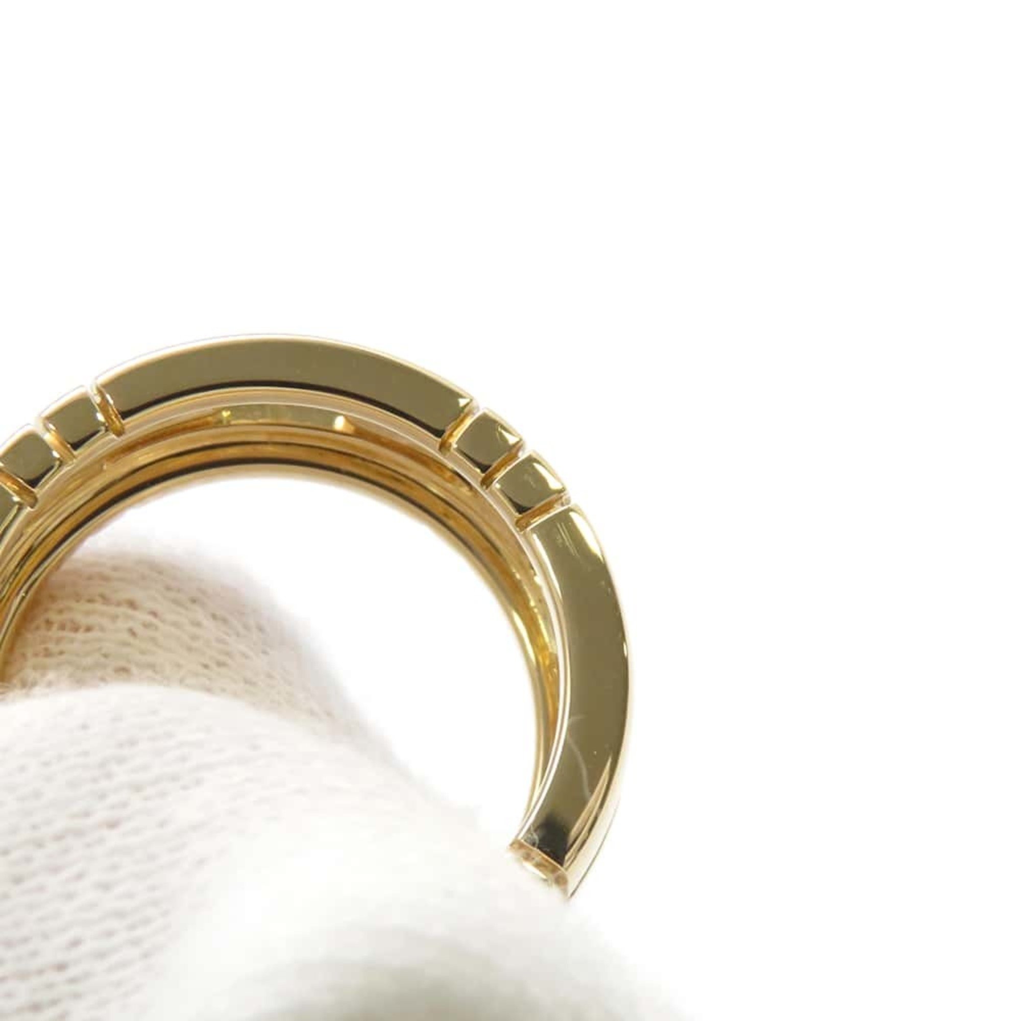 BVLGARI Ring Parentesi Small K18YG Yellow Gold Size 51