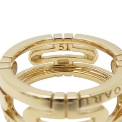 BVLGARI Ring Parentesi Small K18YG Yellow Gold Size 51