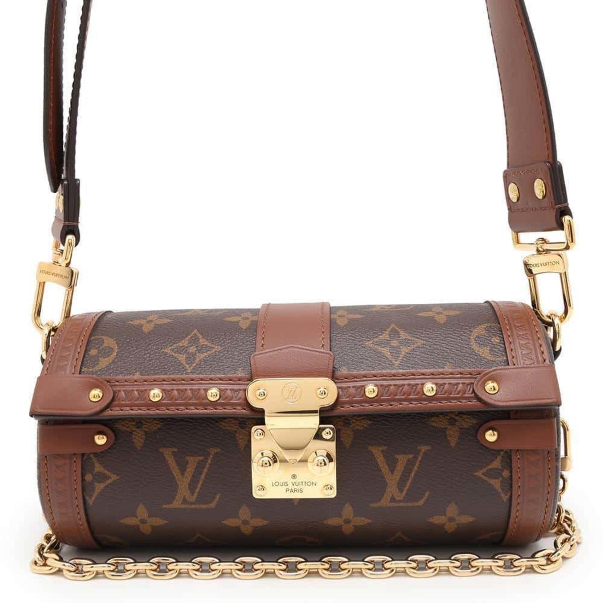 Louis Vuitton Shoulder Bag Monogram Papillon Trunk M57835 LOUIS VUITTON 2way