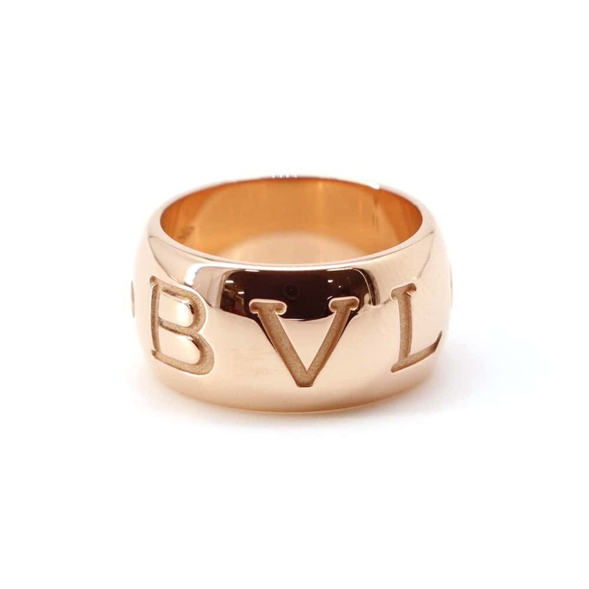 BVLGARI Ring Mono K18PG Pink Gold Size 50