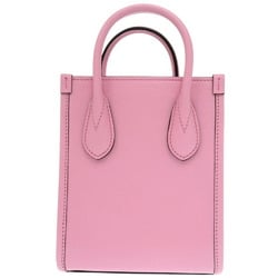 Gucci Bananya collaboration 671623 Leather 2way handbag Pink 0727GUCCI