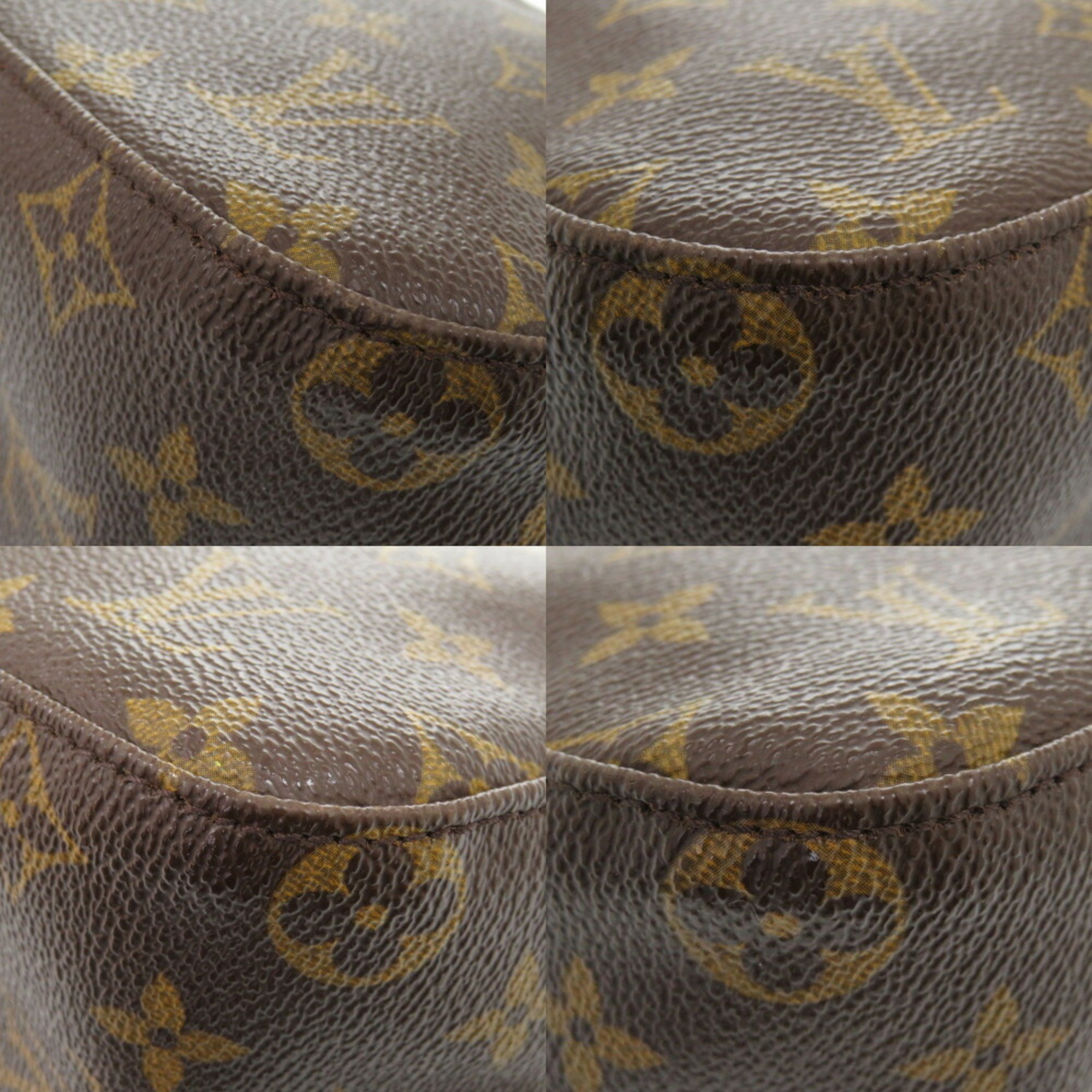 Louis Vuitton Looping MM Monogram M51146 Shoulder Bag LV 1233LOUIS VUITTON