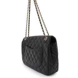 Chanel Chain Shoulder Bag Matelasse Single Flap Lambskin A94495 CHANEL Black