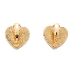 Chanel Earrings Heart Coco Mark I24 P ABD153 CHANEL