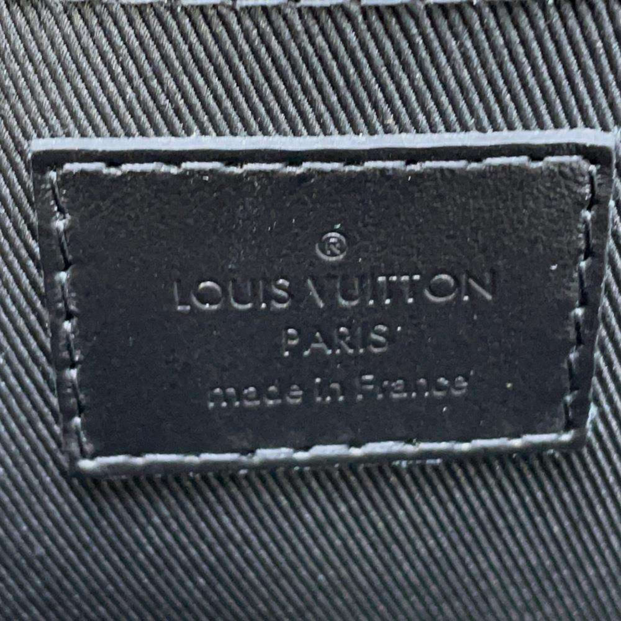 Louis Vuitton Clutch Bag Monogram Eclipse Pochette Jour M82074 Black