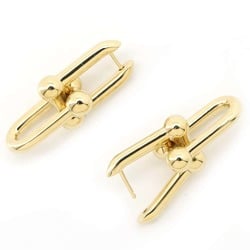 Tiffany earrings hardware large link K18YG yellow gold 68533643 & Co.