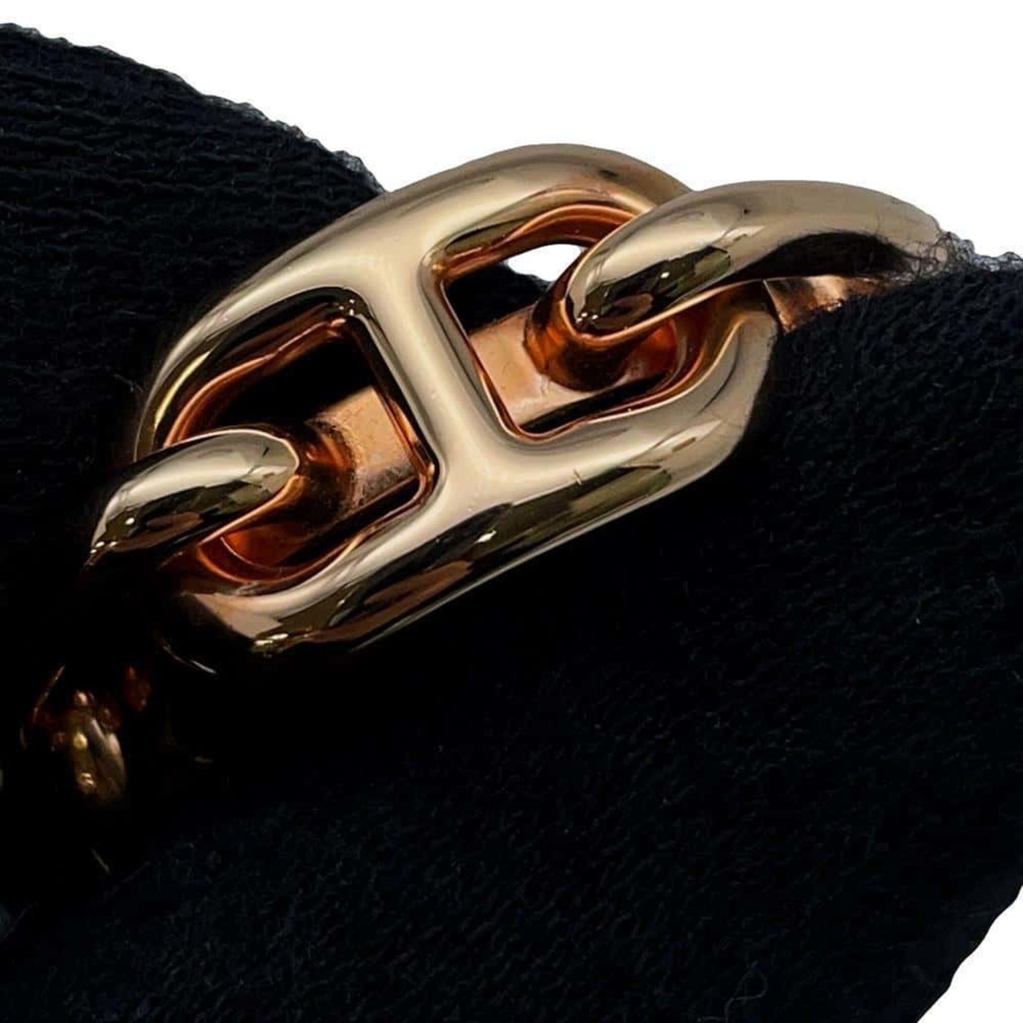 Hermes scarf ring 90 Legato Chaine d'Ancre metal HERMES