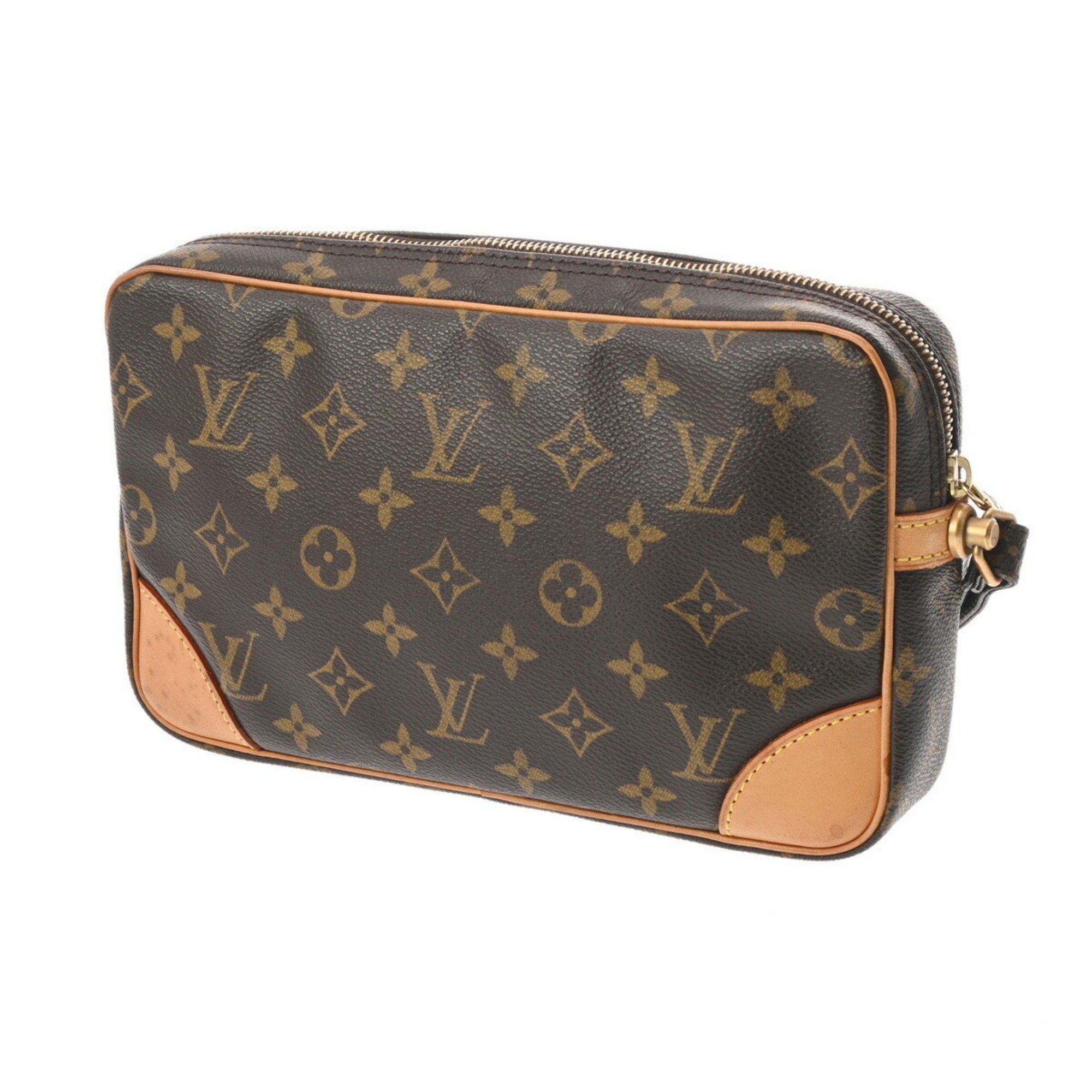 LOUIS VUITTON Louis Vuitton Monogram Marly Dragonne GM Brown M51825 Men's Canvas Second Bag