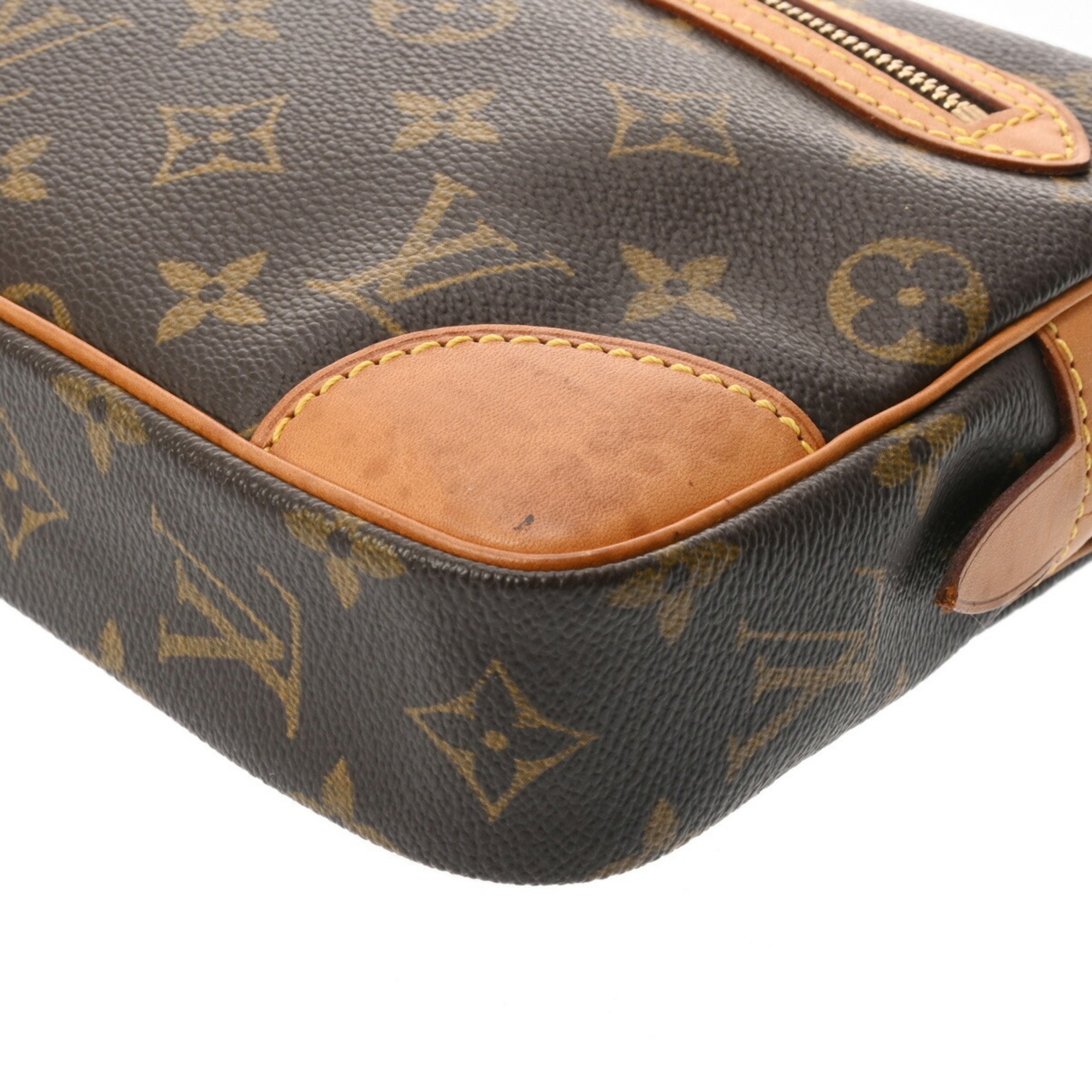 LOUIS VUITTON Louis Vuitton Monogram Marly Dragonne GM Brown M51825 Men's Canvas Second Bag