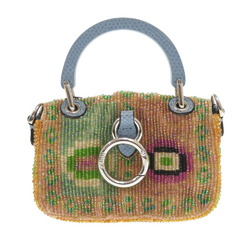 Fendi Nano Baguette Beads Multicolor Shoulder Bag 0481FENDI