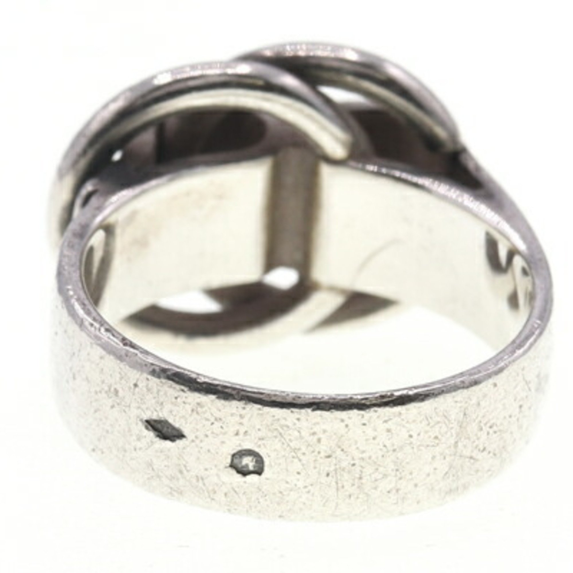 Hermes Ring Desano Silver Size 50 / US5-5.5 Women's HERMES