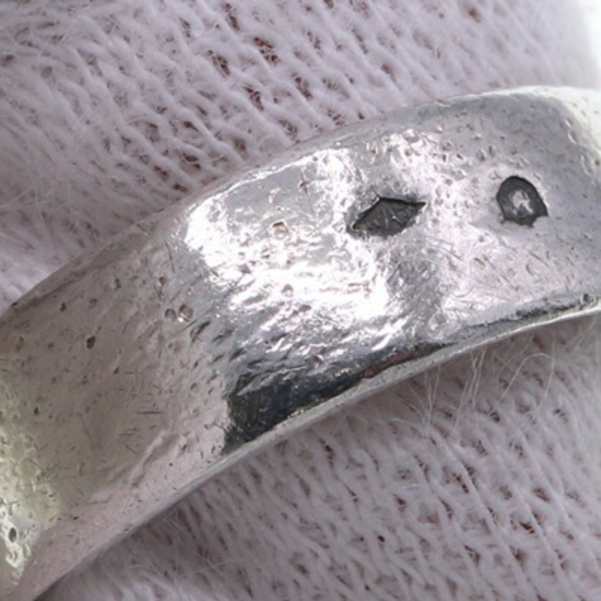 Hermes Ring Desano Silver Size 50 / US5-5.5 Women's HERMES